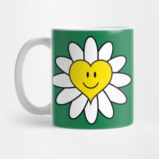 Daisy Heart Mug